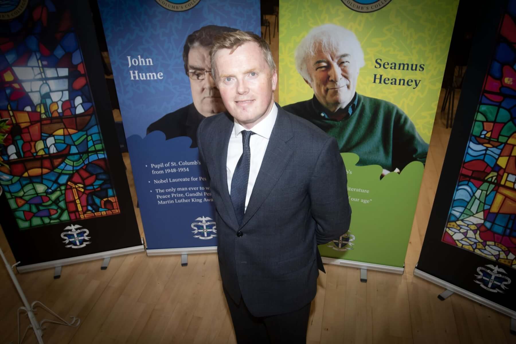 Professor David Hassan attended St Columb’s College between 1984 and 1991 before embarking on an academic career that saw him appointed one of the youngest Professors at Ulster University in his mid-30s.